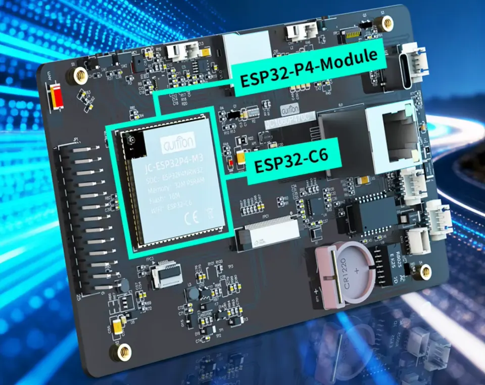 Плата проекта METEO P4 на ESP32-P4